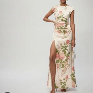 NEW! Reformation Birch Silk Dress Olivia Size 4